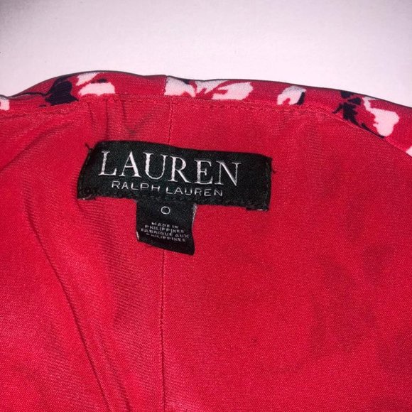 Ralph Lauren Stretch Peplum Dress Size 0 - Picture 4 of 4